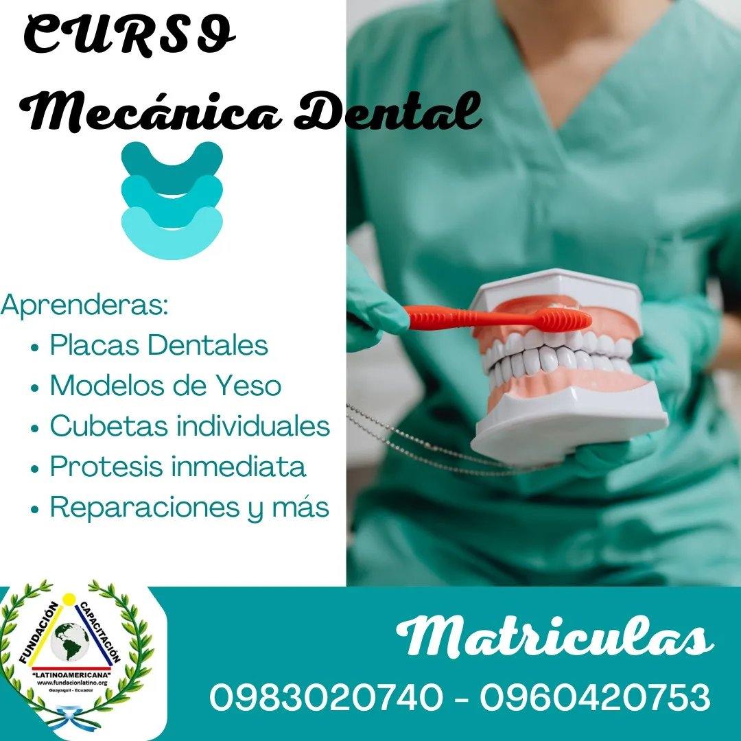 Curso Mecánica Dental Guayaquil