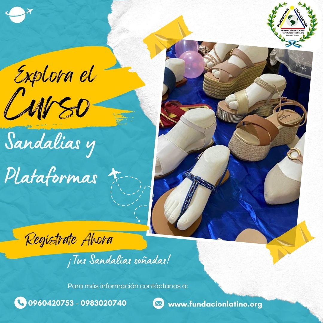 Curso de Sandalias y Plataformas Guayaquil